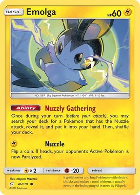 Emolga, SM - Team Up