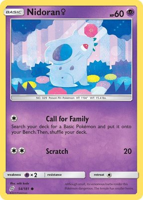 Nidoran F, SM - Team Up