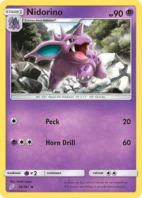 Nidorino, SM - Team Up