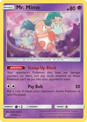 Mr. Mime, SM - Team Up