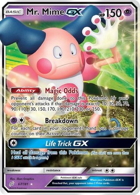 Mr. Mime GX, SM - Team Up
