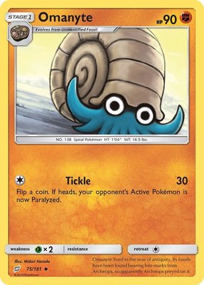 Omanyte, SM - Team Up