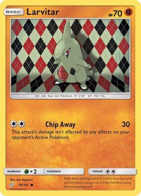 Larvitar, SM - Team Up