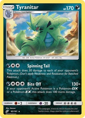 Tyranitar, SM - Team Up