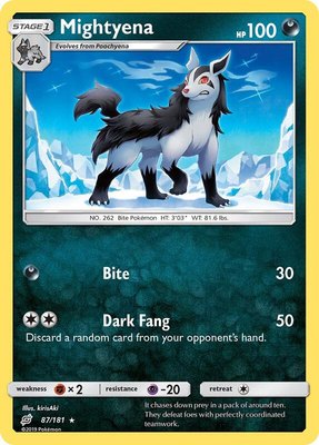 Mightyena, SM - Team Up