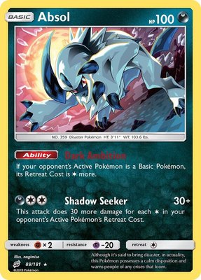 Absol, SM - Team Up