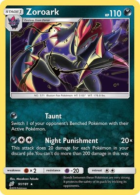 Zoroark, SM - Team Up