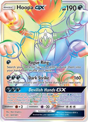 Hoopa GX (Secret), SM - Team Up
