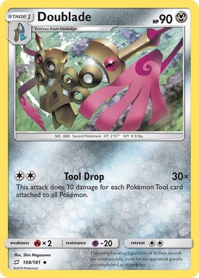 Doublade, SM - Team Up