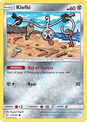 Klefki, SM - Team Up