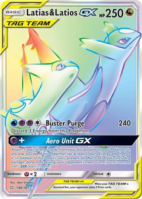 Latias & Latios GX (Secret), SM - Team Up