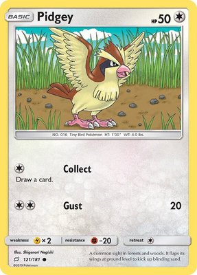 Pidgey (121), SM - Team Up