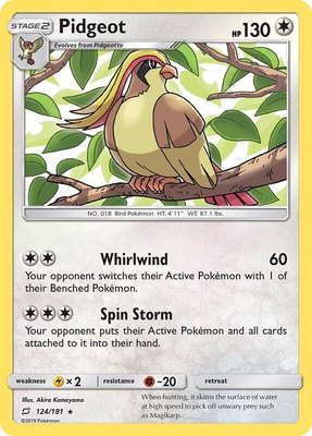 Pidgeot, SM - Team Up