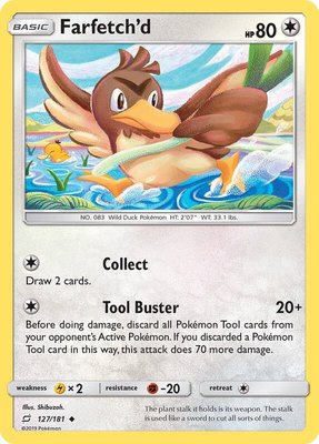 Farfetch'd, SM - Team Up