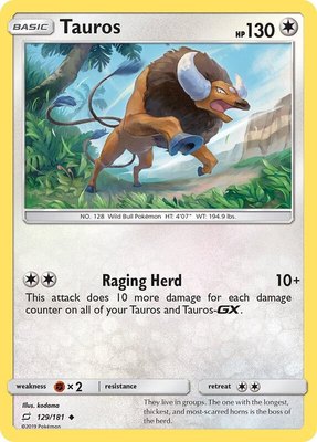 Tauros, SM - Team Up