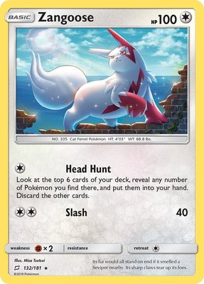 Zangoose, SM - Team Up