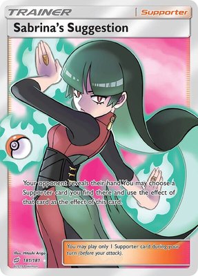 Sabrina's Suggestion (Full Art), SM - Team Up