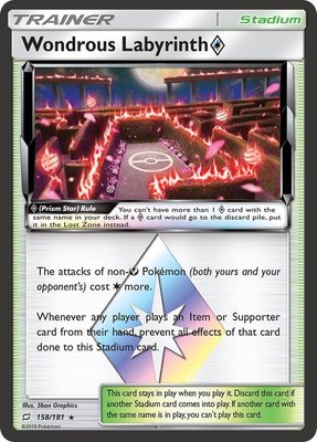 Wondrous Labyrinth Prism Star, SM - Team Up