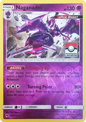 Naganadel (Pokemon League), League & Championship Cards