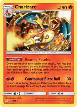 Charizard (SM Team Up), Deck Exclusives