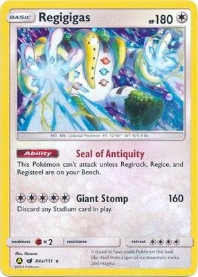 Regigigas, Alternate Art Promos