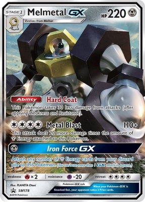 Melmetal GX, SM Promos