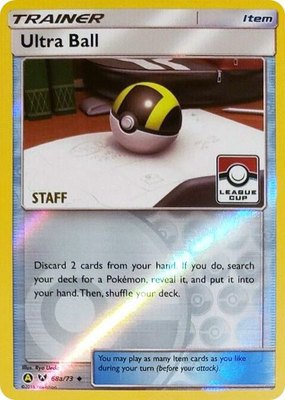 Ultra Ball (League Cup) [Staff], League & Championship Cards