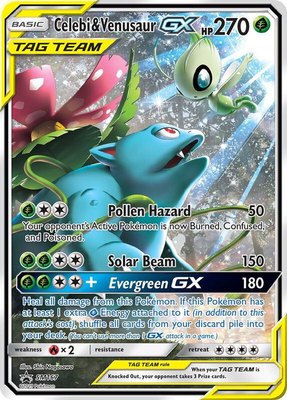 Celebi & Venusaur GX, SM Promos