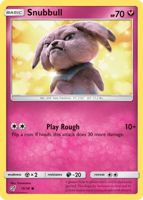 Snubbull (Holo Common), Detective Pikachu