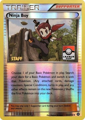 Ninja Boy (League Cup) [Staff], League & Championship Cards