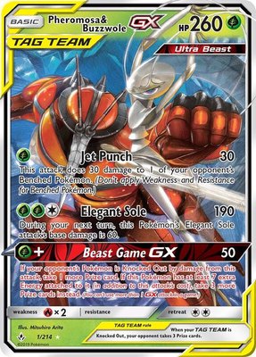 Pheromosa & Buzzwole GX, SM - Unbroken Bonds