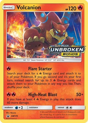Volcanion (Prerelease), SM Promos