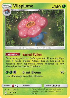 Vileplume, SM - Unbroken Bonds
