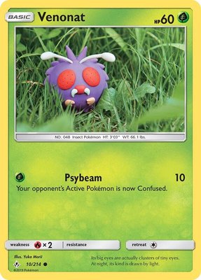 Venonat (10), SM - Unbroken Bonds