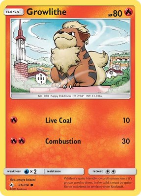 Growlithe, SM - Unbroken Bonds