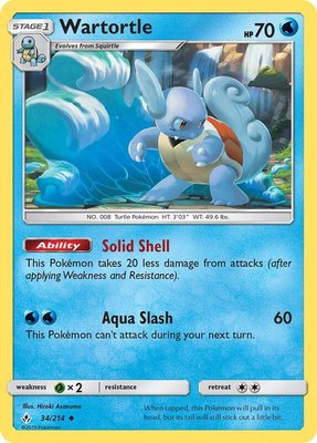 Wartortle, SM - Unbroken Bonds