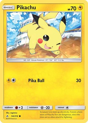 Pikachu, SM - Unbroken Bonds