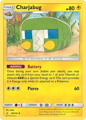 Charjabug, SM - Unbroken Bonds