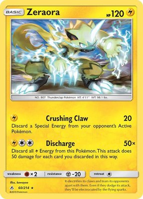 Zeraora, SM - Unbroken Bonds