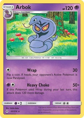 Arbok, SM - Unbroken Bonds