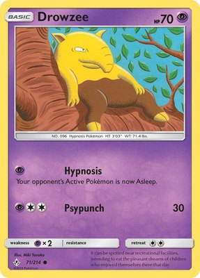 Drowzee, SM - Unbroken Bonds