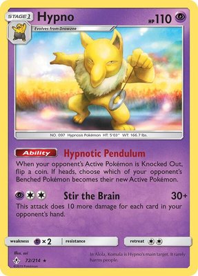 Hypno, SM - Unbroken Bonds