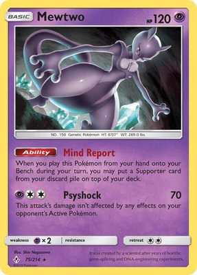 Mewtwo, SM - Unbroken Bonds