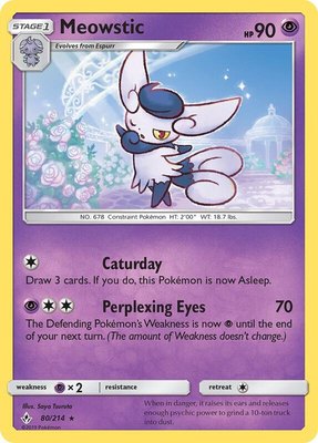 Meowstic, SM - Unbroken Bonds
