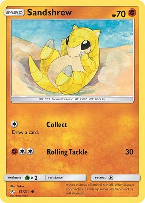 Sandshrew, SM - Unbroken Bonds