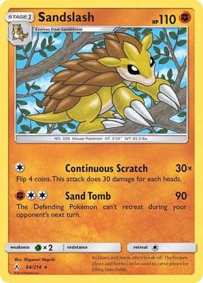 Sandslash, SM - Unbroken Bonds