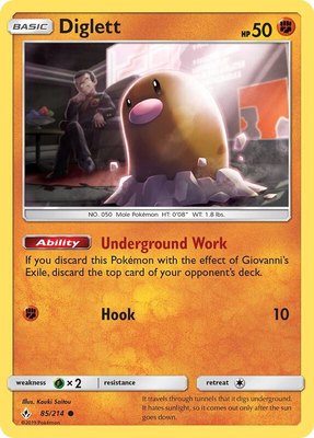 Diglett, SM - Unbroken Bonds