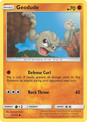 Geodude, SM - Unbroken Bonds