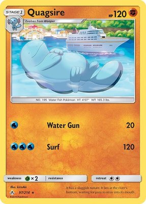 Quagsire, SM - Unbroken Bonds