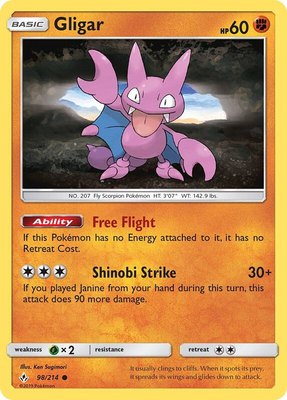 Gligar, SM - Unbroken Bonds